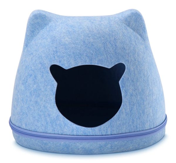 Ear Shap Cave Cat Beds-1 (2)