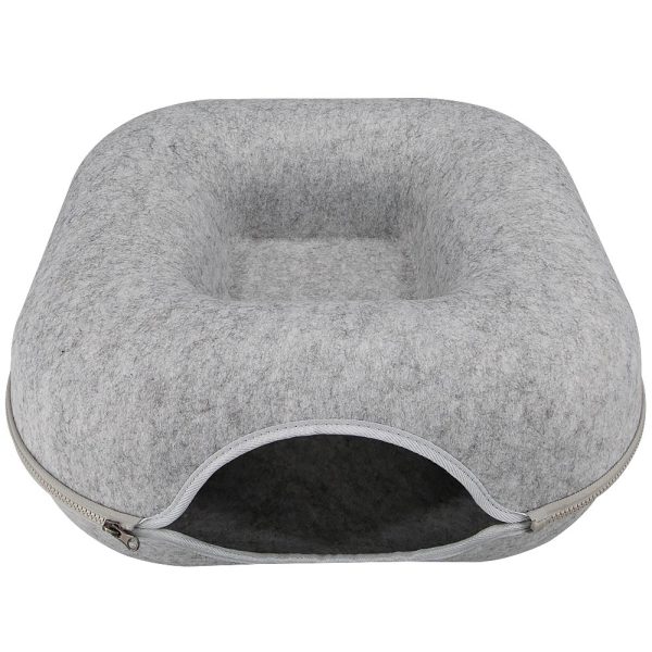 Square Design Cat Tunnel Cave - Image 3