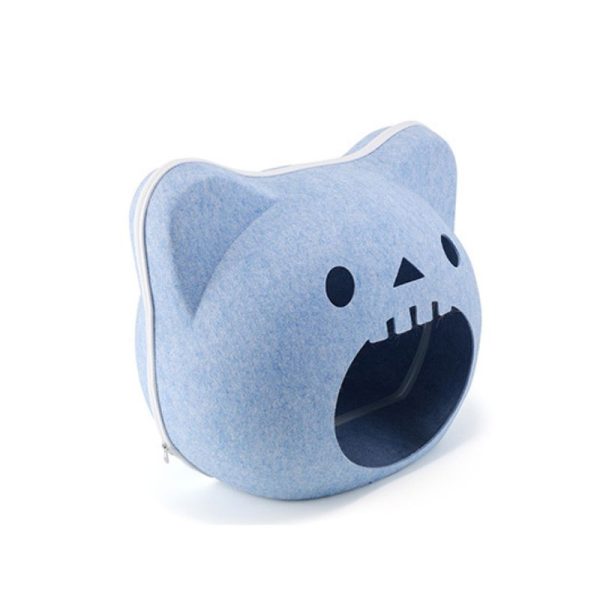 Cozy Kitty Shape Cat House-1 (1)