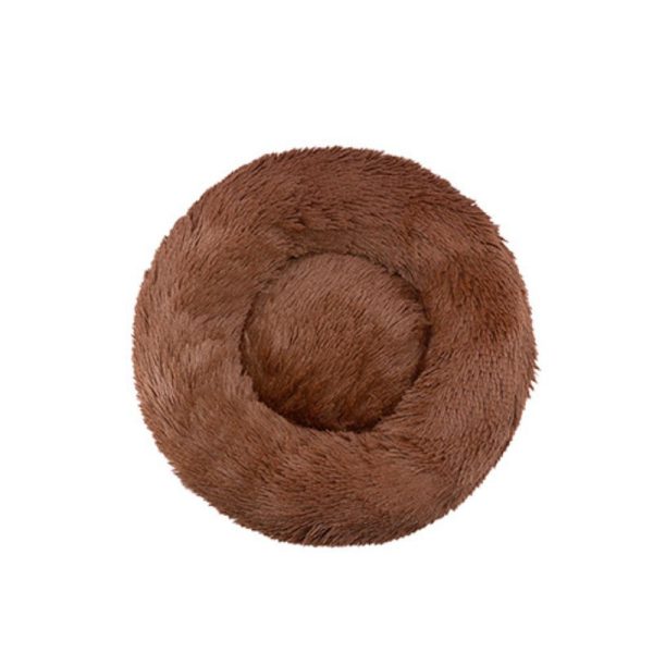 Fluffy Round Dog Bed-1 (1)