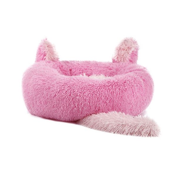 Fluffy Small Dog Bed-1 (3)