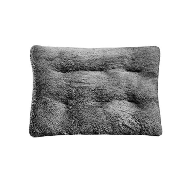 Fluffy Square Dog Bed-1 (2)