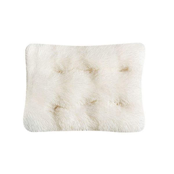 Fluffy Square Dog Bed-1 (5)