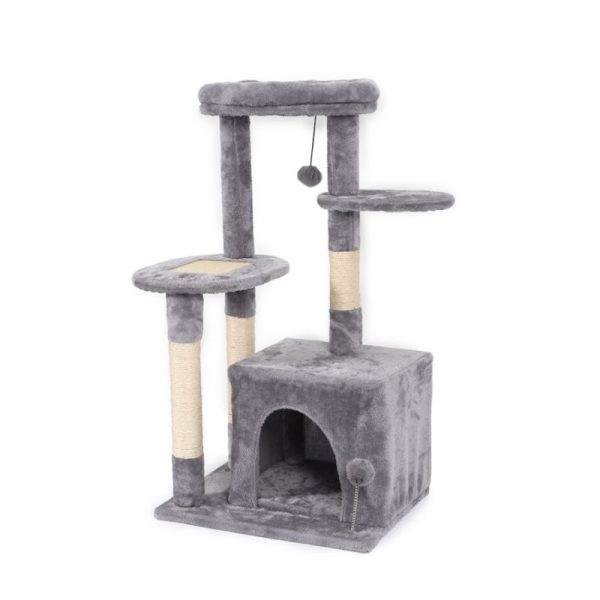 Gray Cat Tree HT-CT03-1 (2)