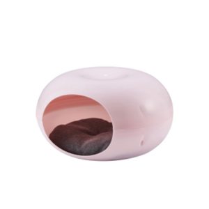 Plastic Semi-enclosed Cat Nest-1