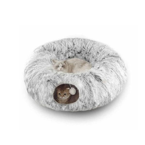 Plush Cat Tunnel Bed-1 (1)