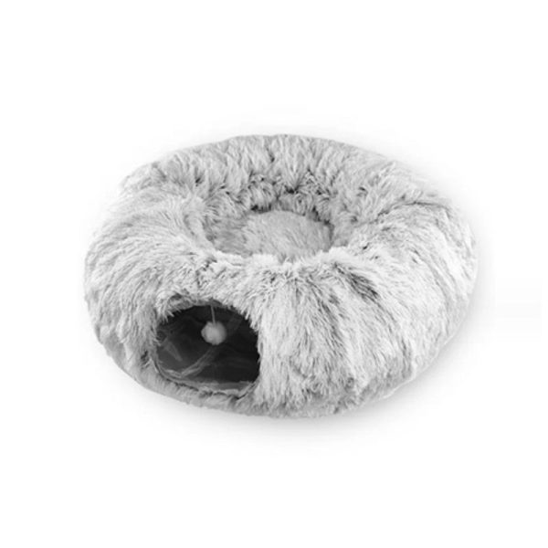 Plush Cat Tunnel Bed-1 (2)