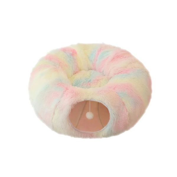 Plush Cat Tunnel Bed-1 (3)