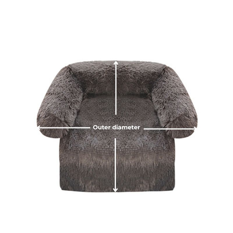 Size-Plush Dog Mat Sofa Bed(1)