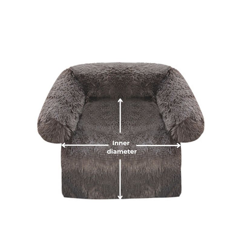 Size-Plush Dog Mat Sofa Bed(2)