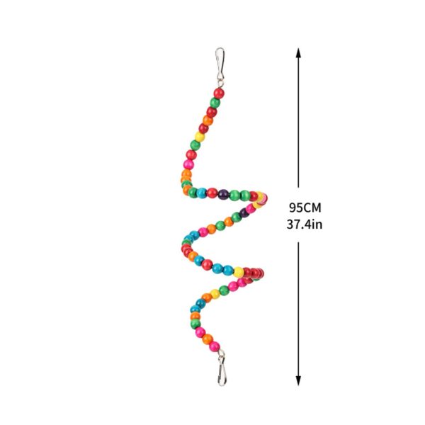 Wood Beads Spiral Ladder-1