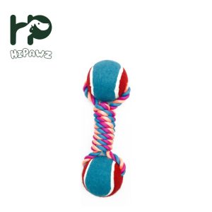 Rainbow Dumbbells Chew Toys-1
