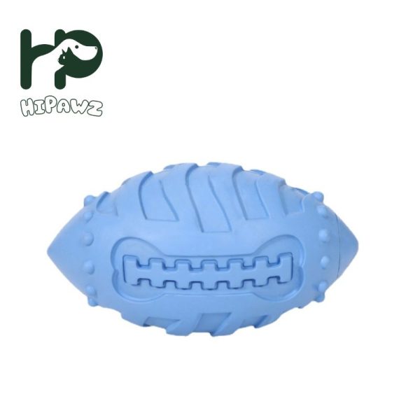 Vocal Rugby Chew Toys-1