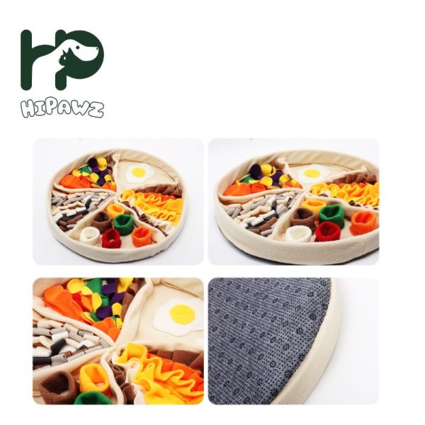 Dinner Plate Shape Pet Snuffle Mat HP-NPSM04 (1)