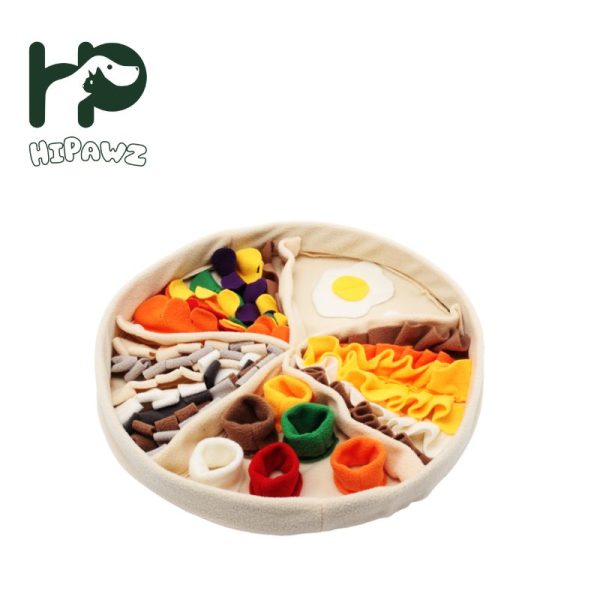 Dinner Plate Shape Pet Snuffle Mat HP-NPSM04 (2)